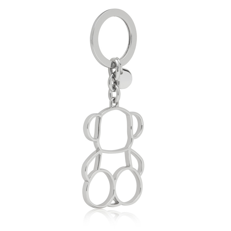 TOUS Silver-colored Silhouette Key ring Bold Bear outlook