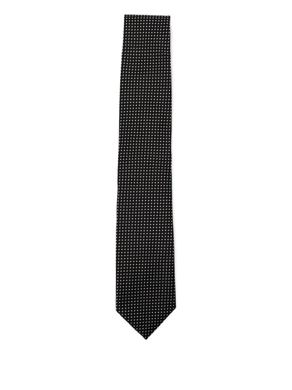 silk polka-dot tie - 1
