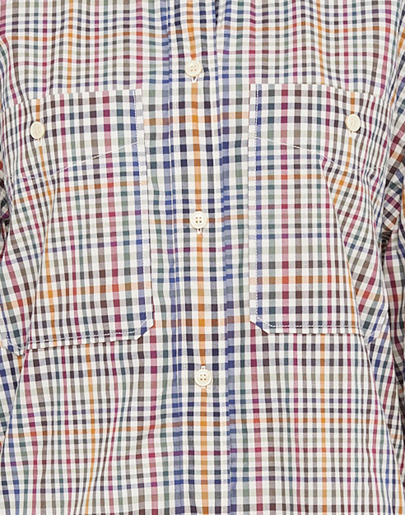 Military green Women's Checked Shirt - 4