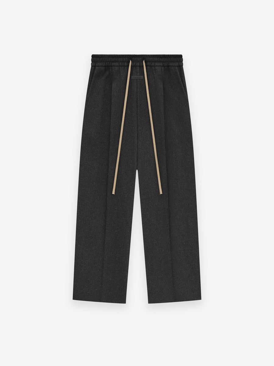 Military Wool Wide Leg Pants - 1