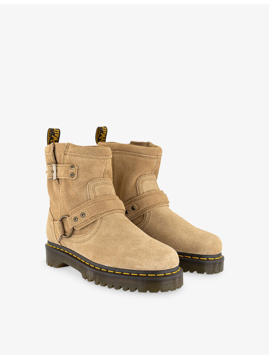 Anistone Harness Suede Ankle Boots - 3