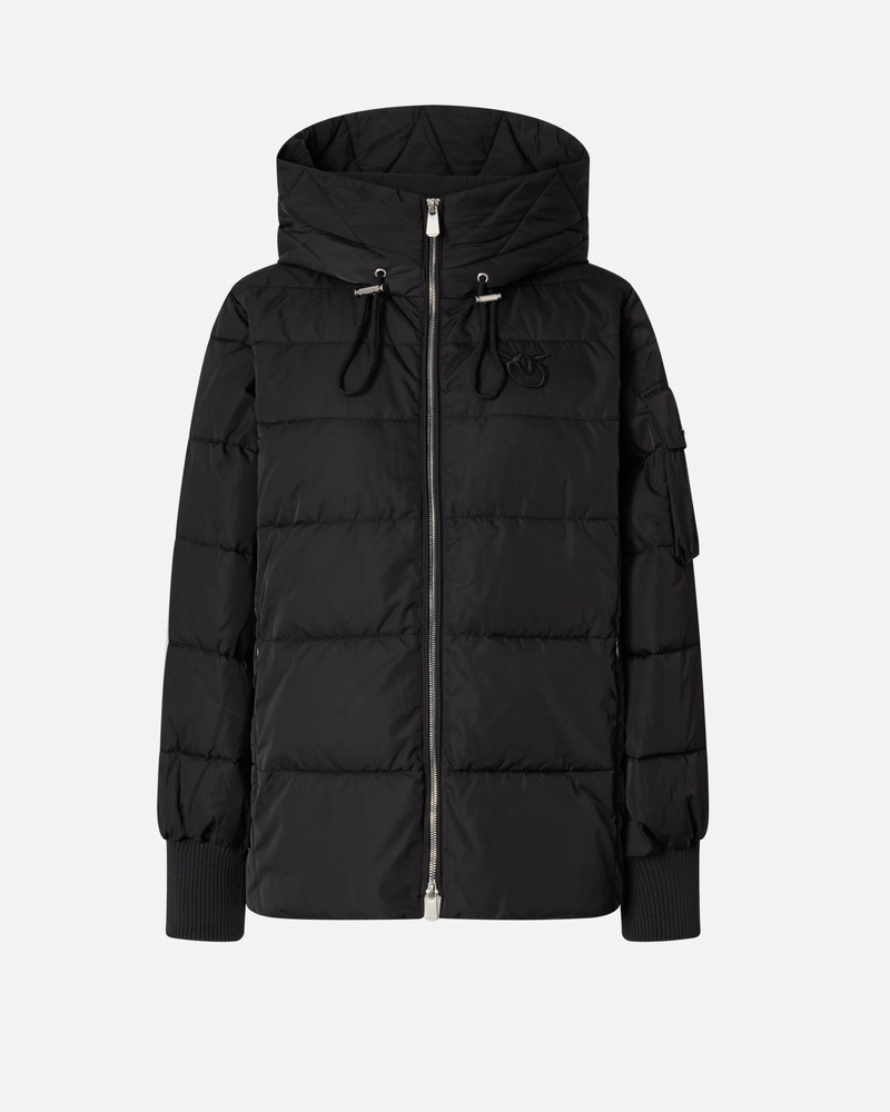 TECHNICAL CANVAS JACKET WITH HOOD 1