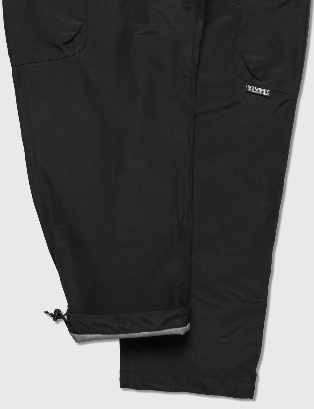 Solid Taped Seam Cargo Pants - 7