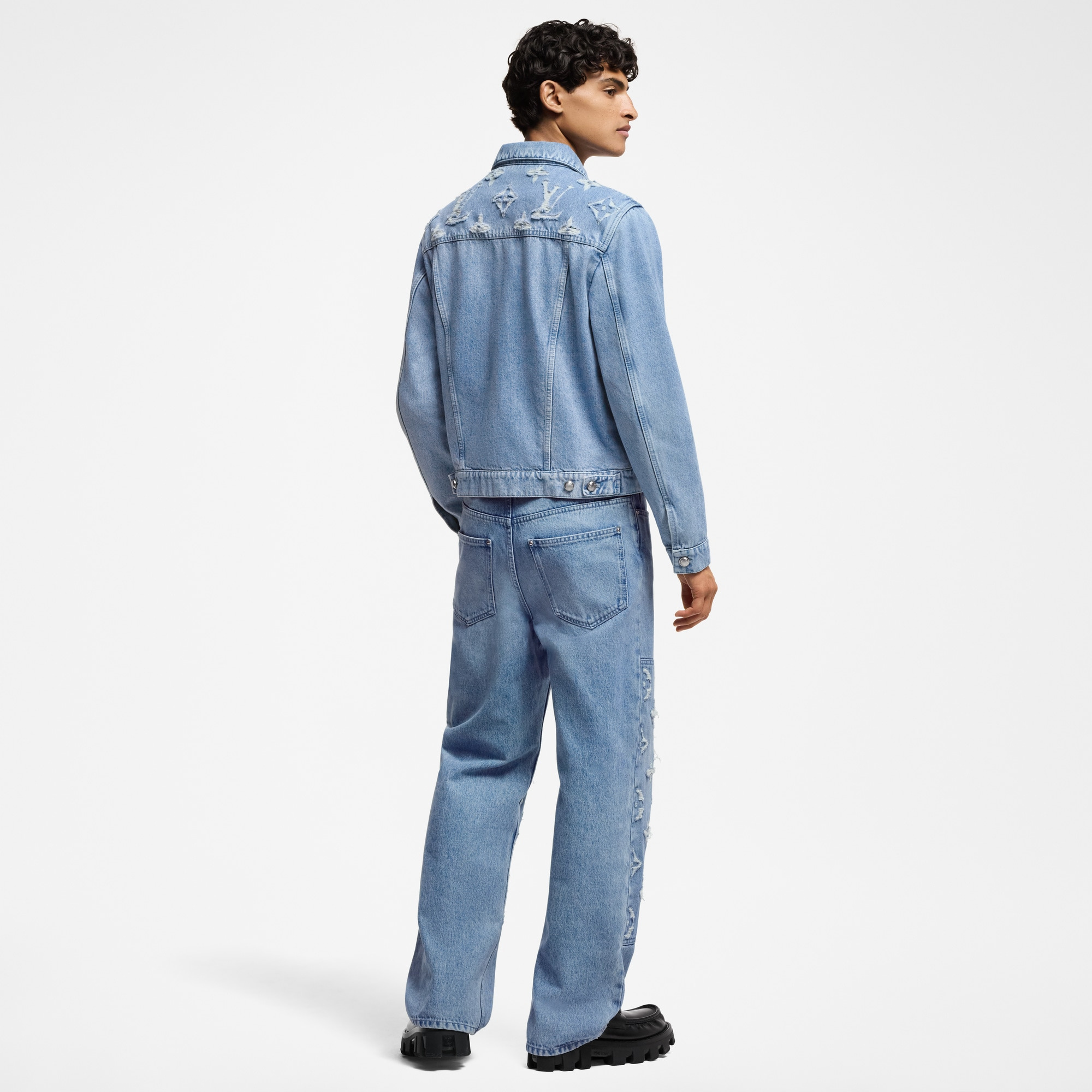 Denim Trucker Jacket - 3