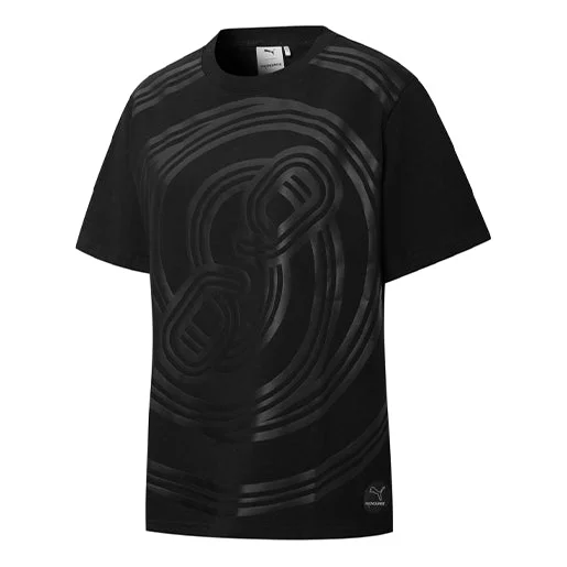 (WMNS) PUMA x PRONOUNCE Crossover W Graphic Tee Printing Pattern Solid Color Round Neck Short Sleeve - 1