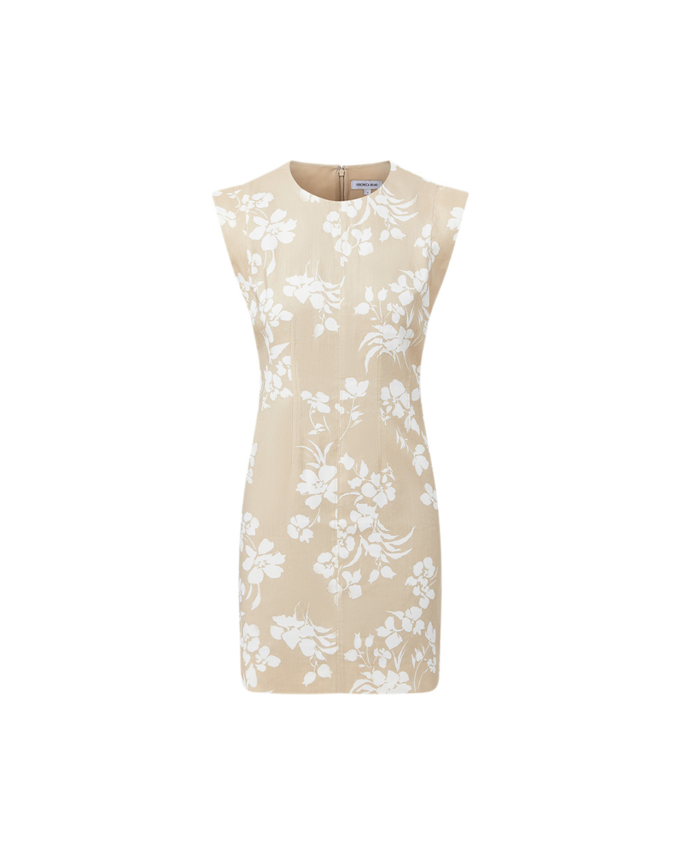 ROSEDALE STRETCH-LINEN DRESS - 1
