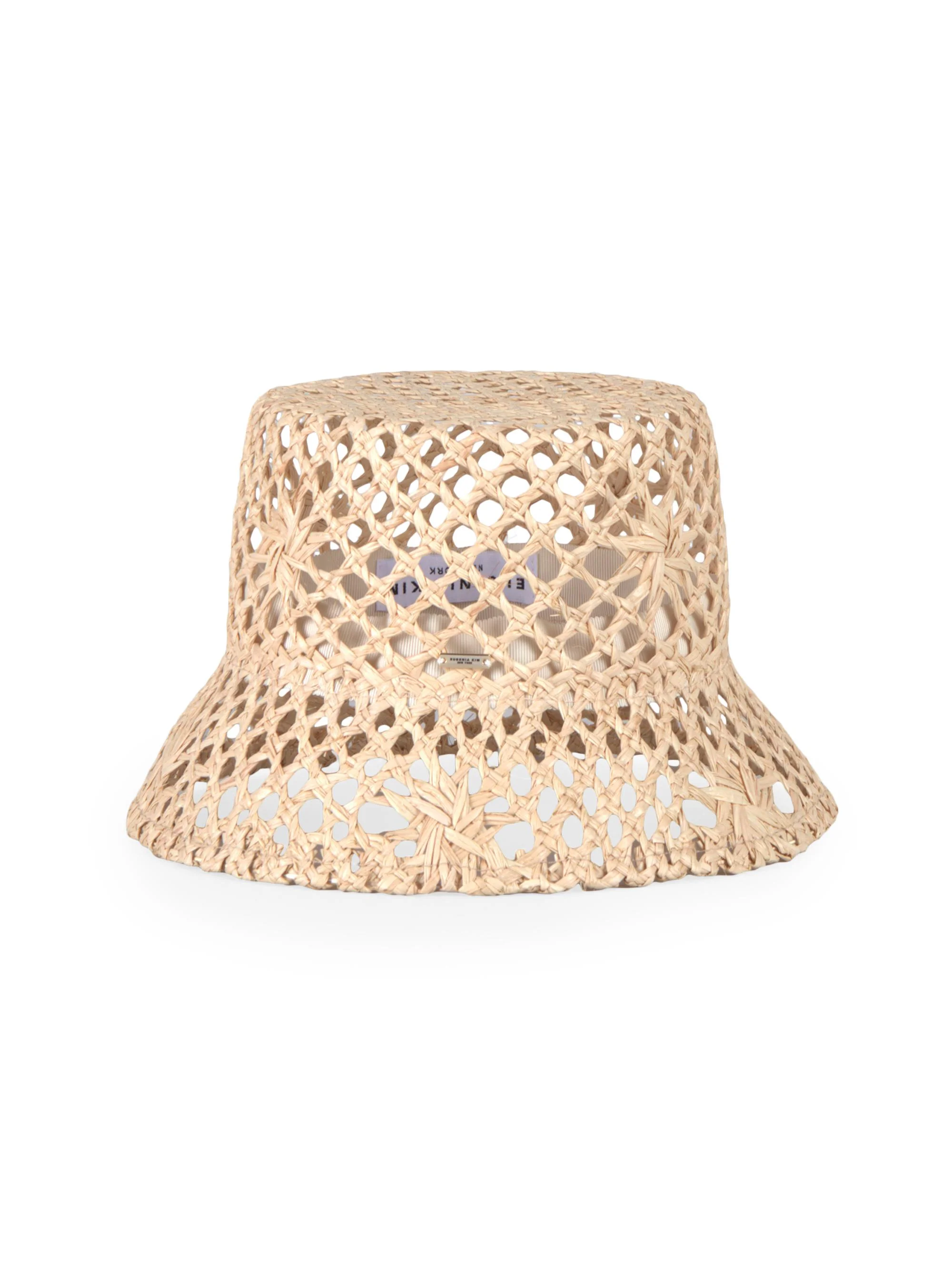 Women's Jonah Open-Weave Bucket Hat - Natural - 1
