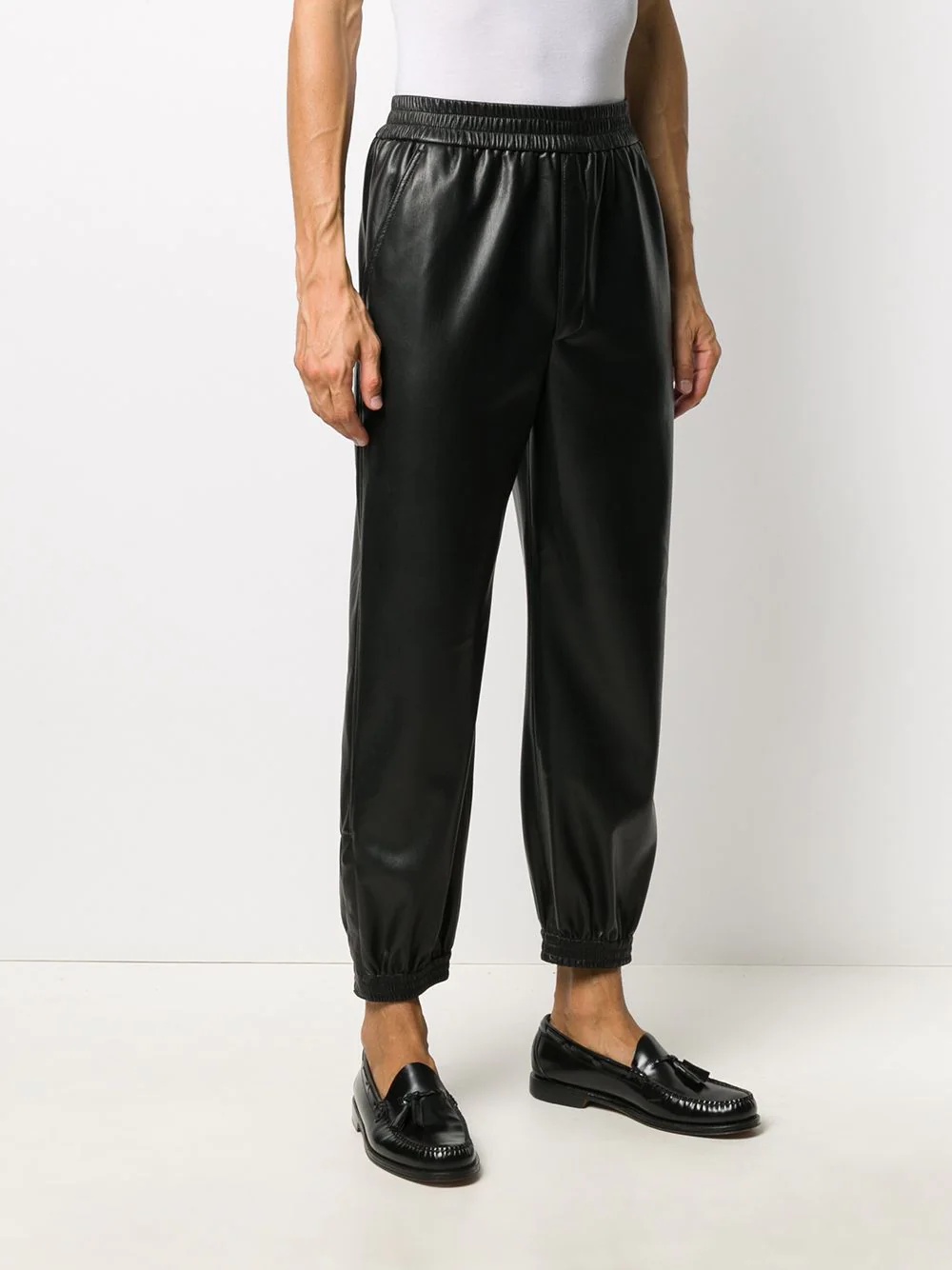 Goro faux-leather trousers - 3