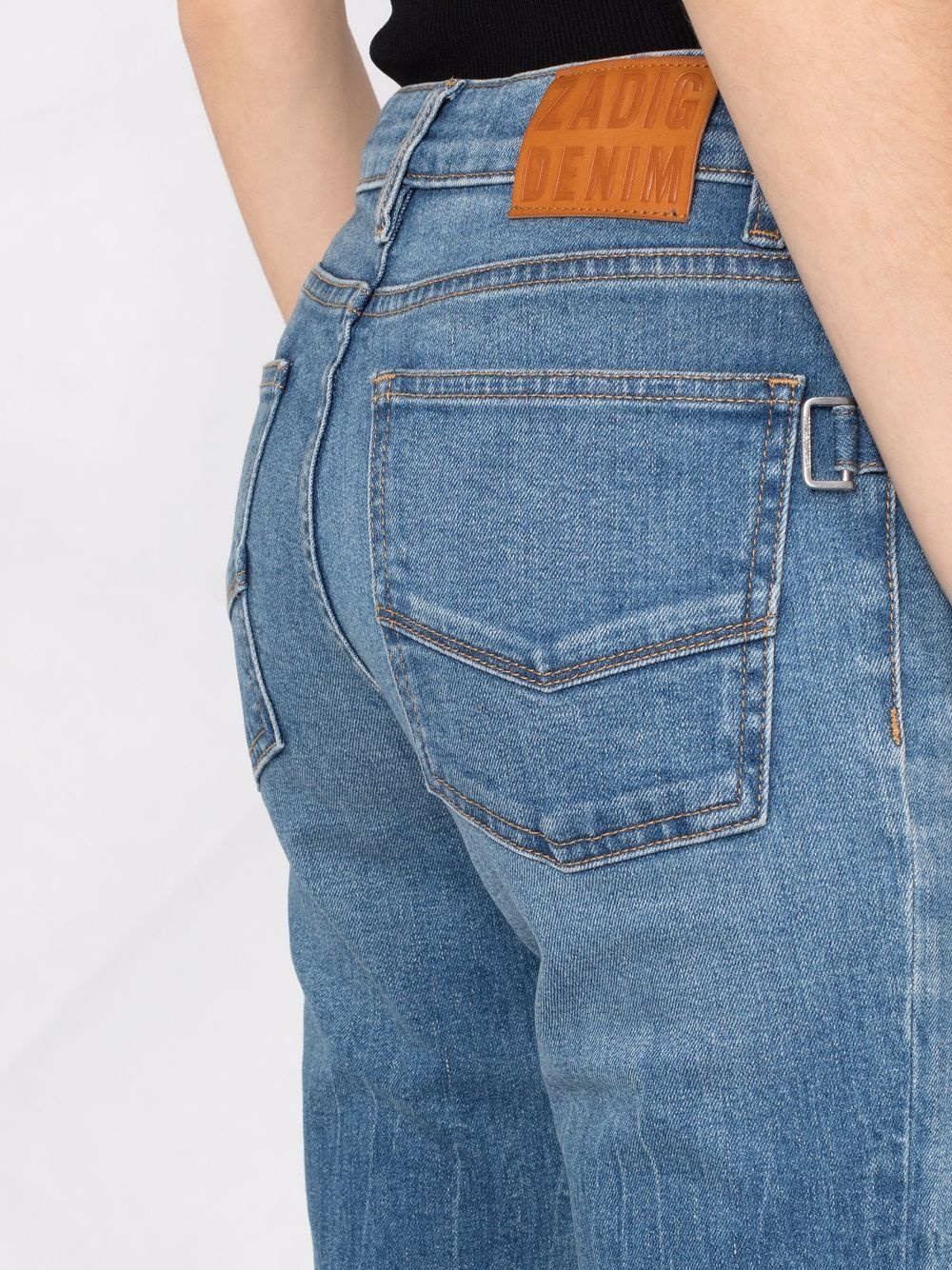 Ava slim-cut cropped jeans - 3