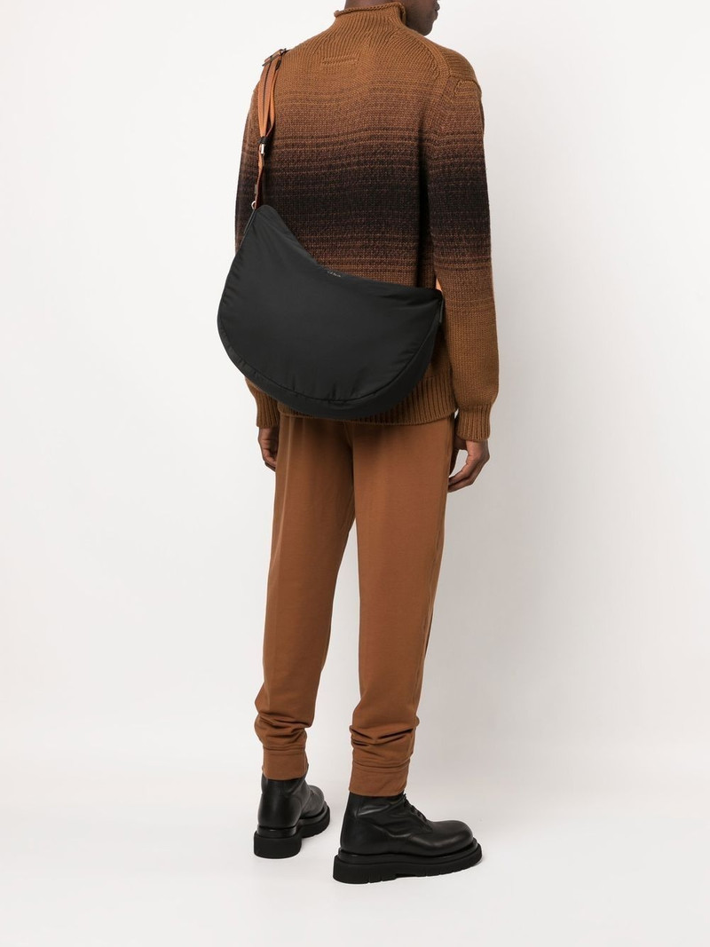 ZEGNA logo-patch shoulder bag outlook