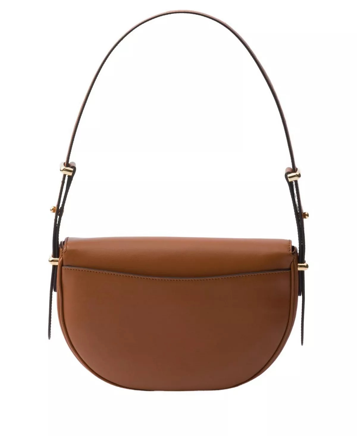 Arque Leather Shoulder Bag with Flap - 8