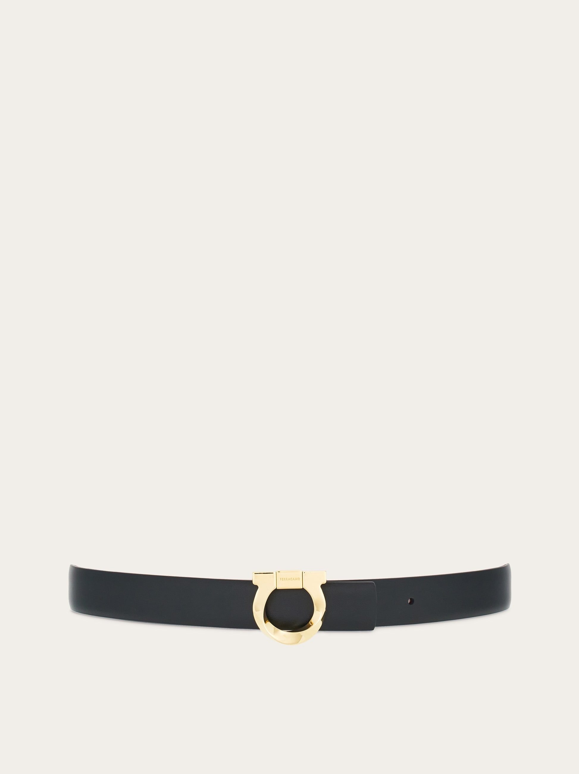 Reversible belt with torchon Gancini - 1