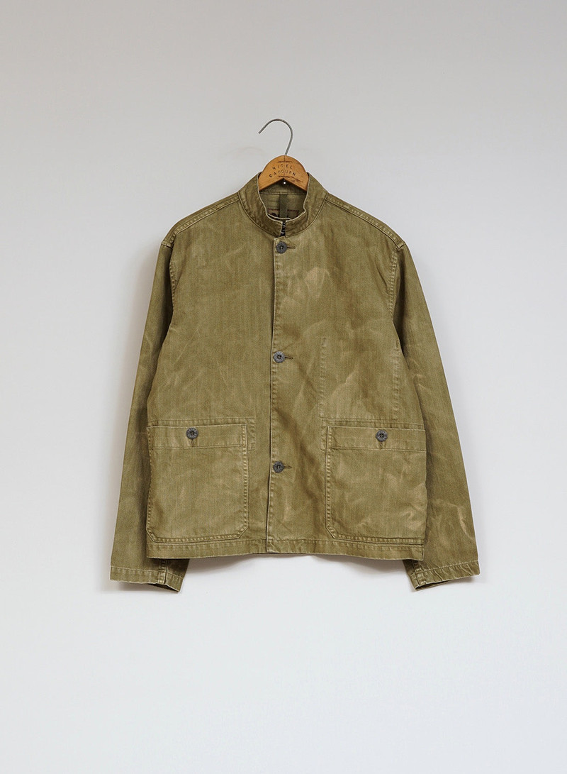 Railroad Jacket Cotton Twill in British Tan 1