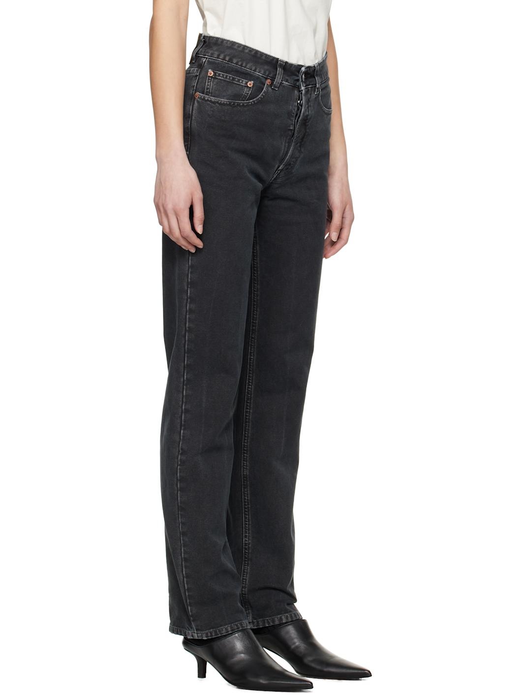 Black 5 Pockets Jeans - 2
