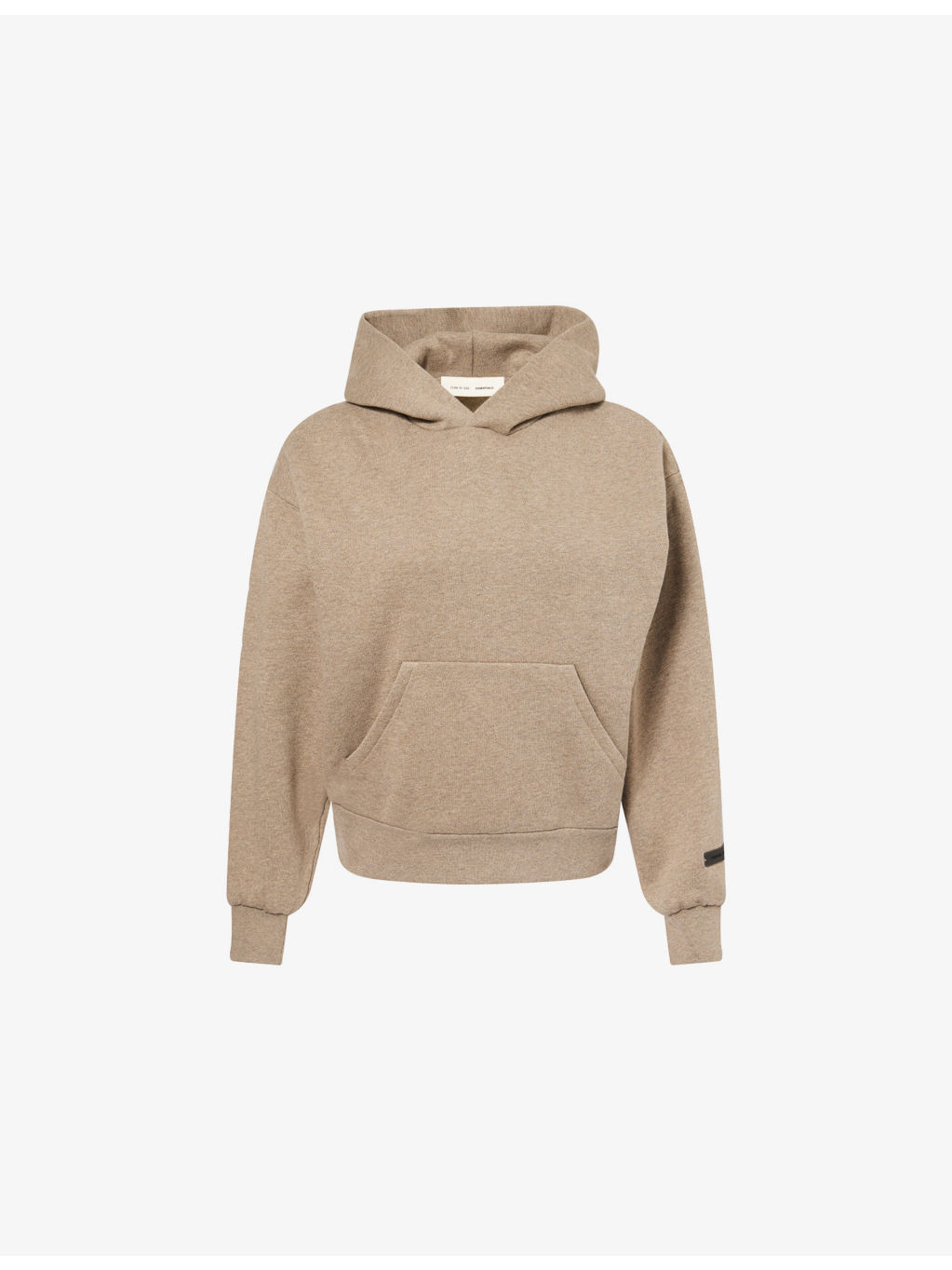 Relaxed-Fit Embossed-Logo Cotton-Blend Hoodie - 1