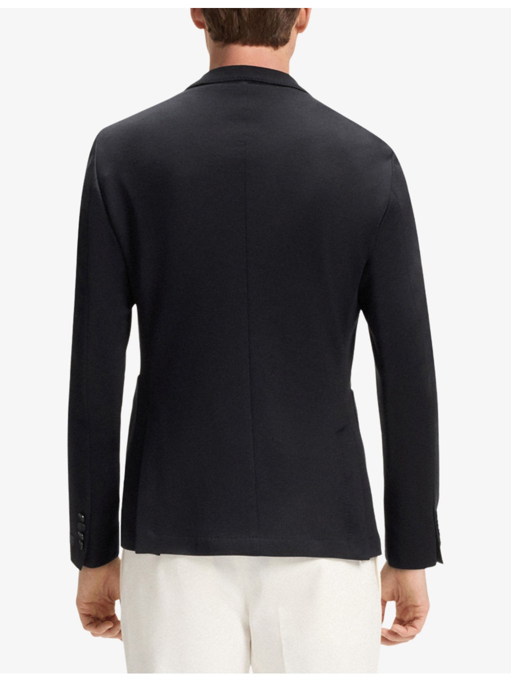 Beckham x BOSS Slim-Fit Single-Breasted Cotton-Silk Blend Jacket - 4