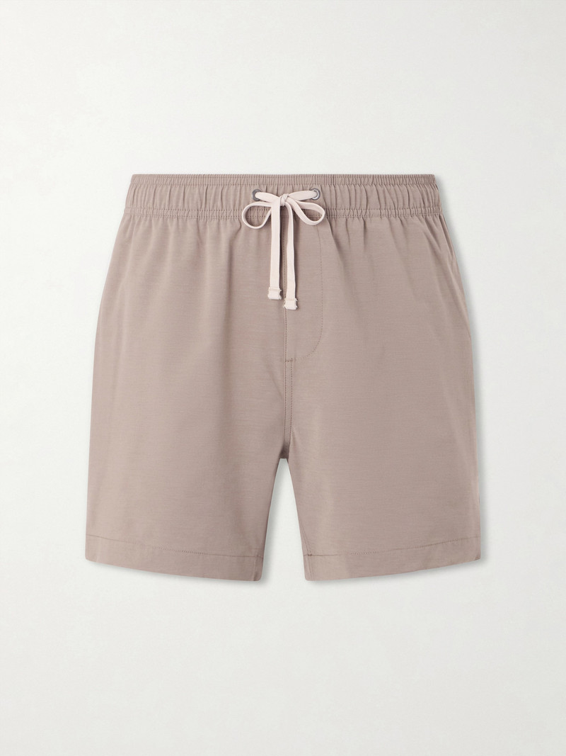 Land To Water Straight-Leg Mid-Length Swim Shorts 1