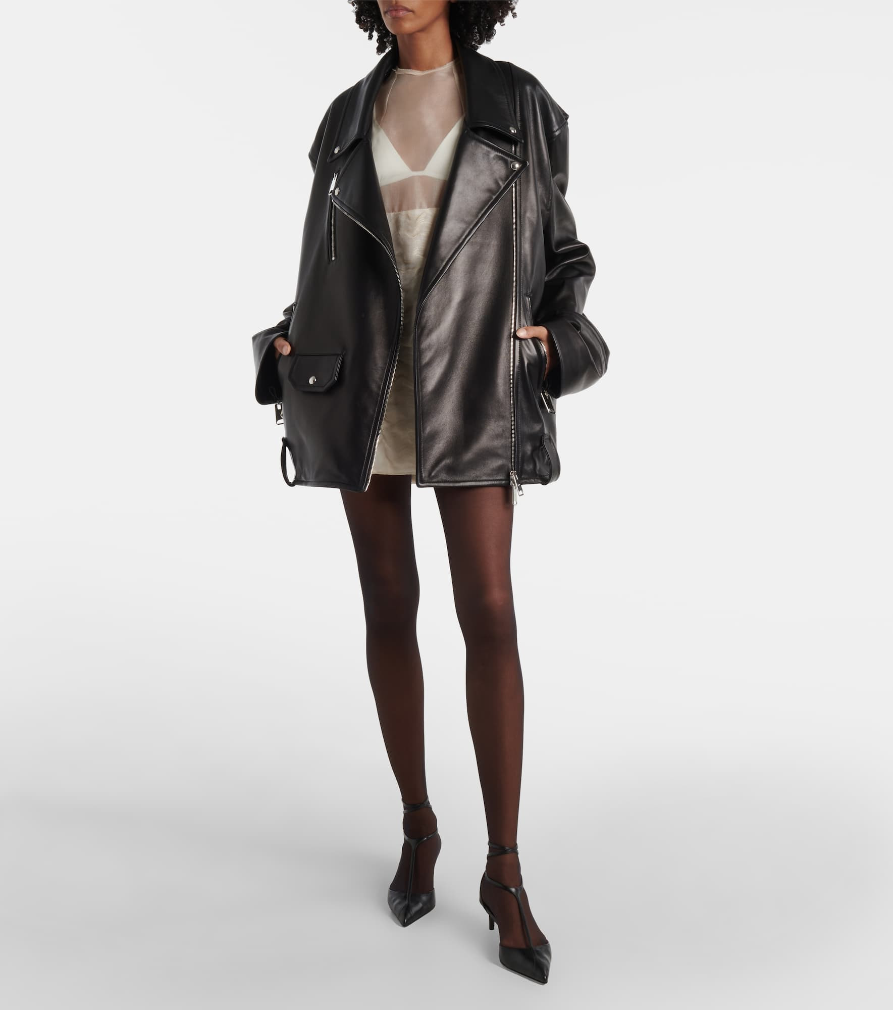 Mia leather pumps - 3