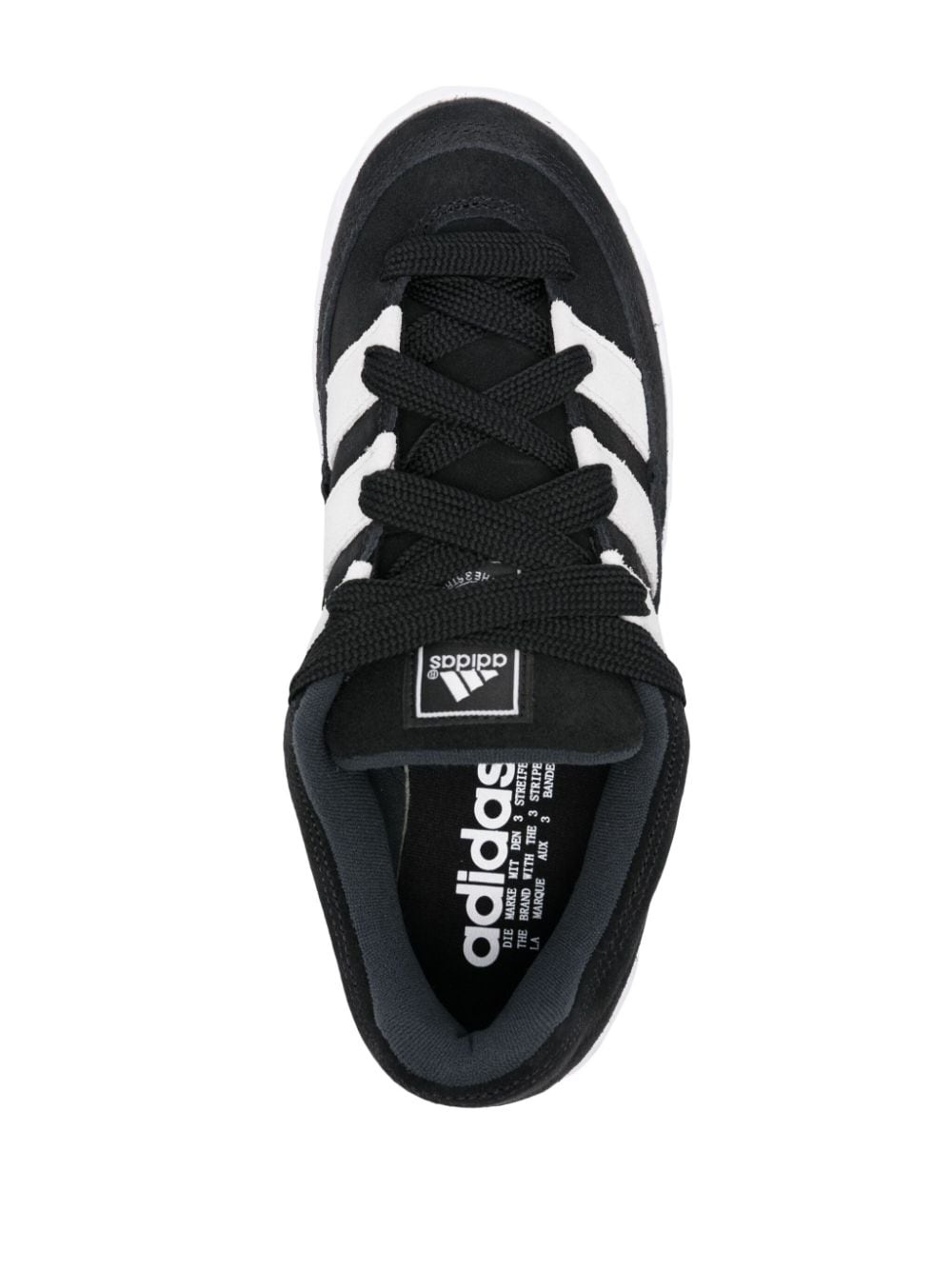 Adimatic embroidered-logo sneakers - 4