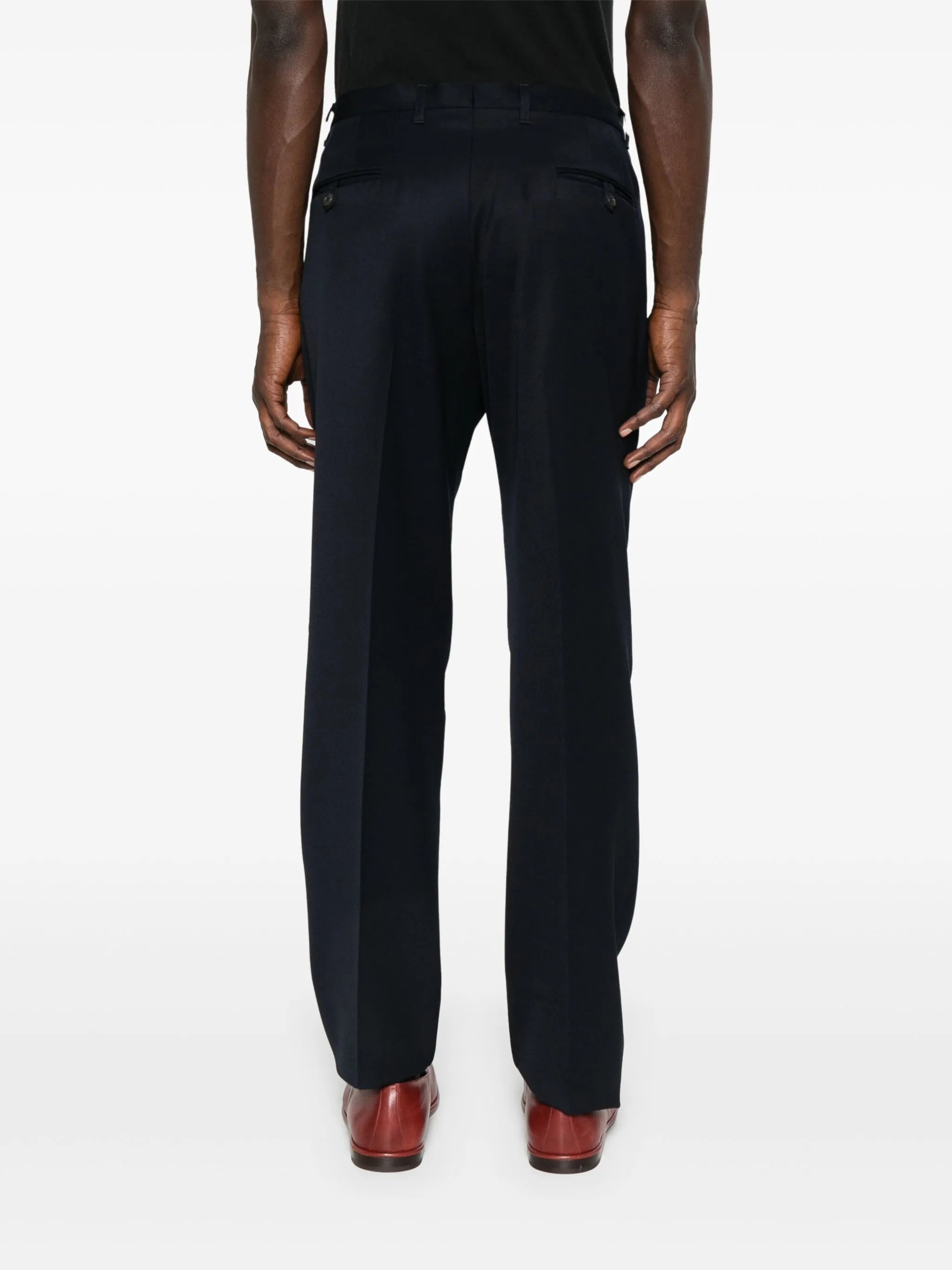 Prada Triangle-logo Trousers - 5
