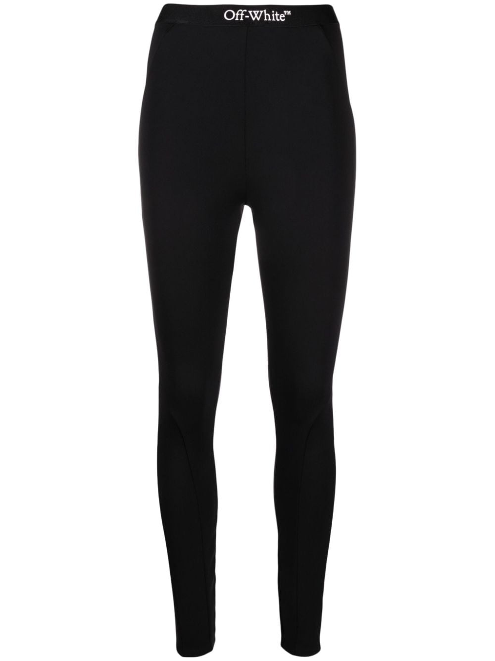 logo-appliquÃ© jersey leggings - 1