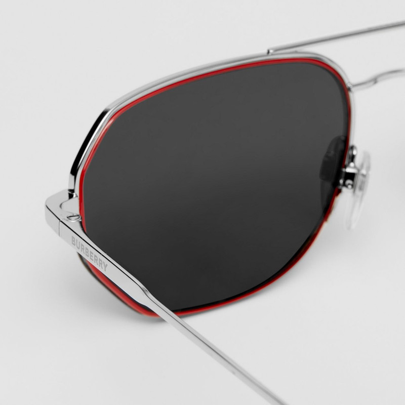 Burberry Geometric Frame Sunglasses outlook