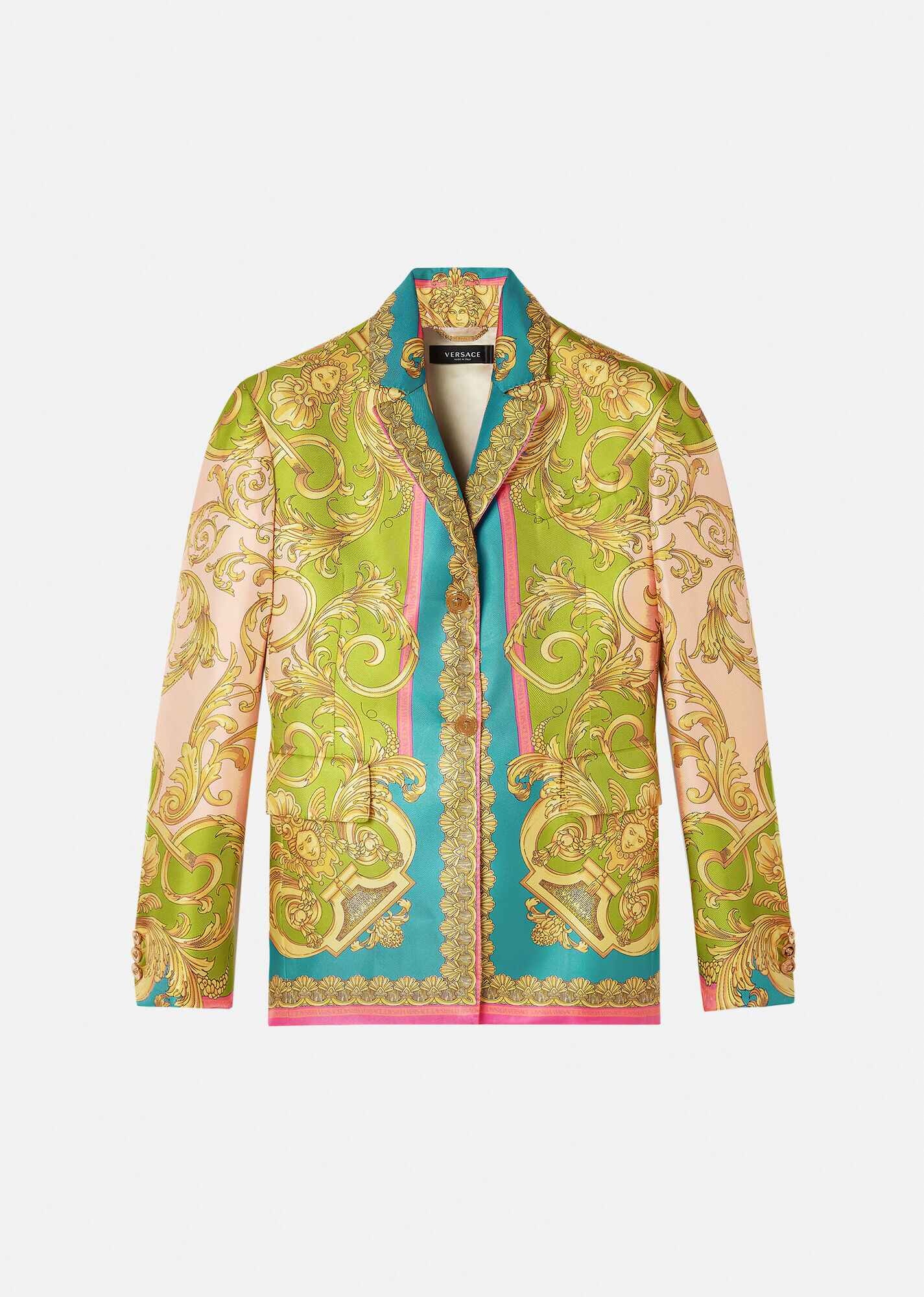 Barocco Goddess Silk Blazer - 1