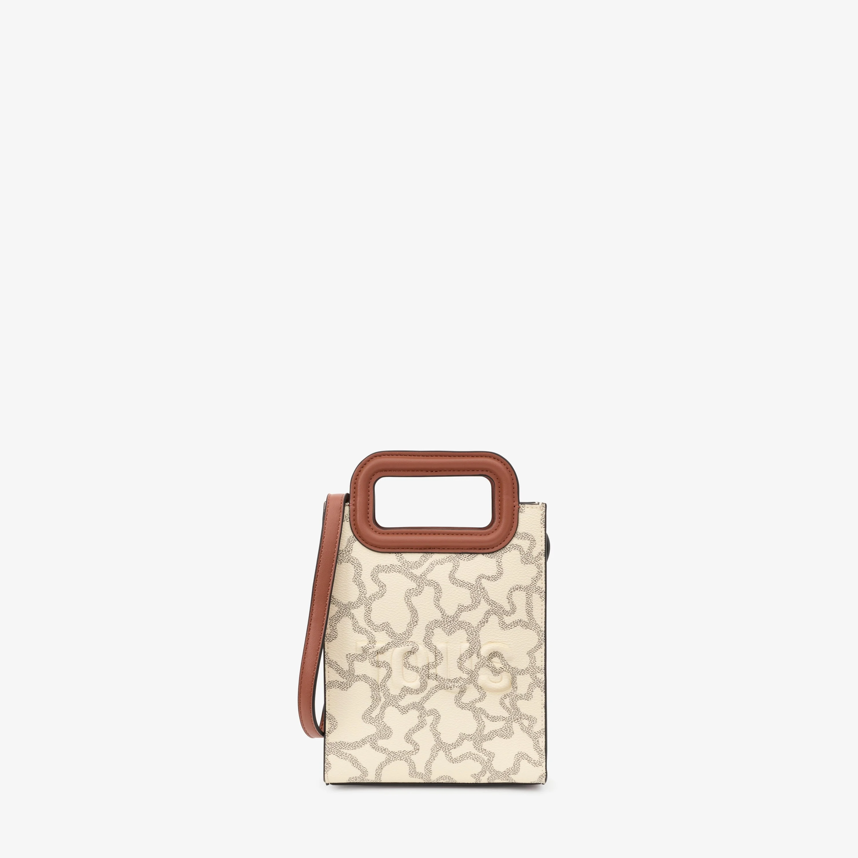 Mini beige Kaos Icon Pop Handbag - 1
