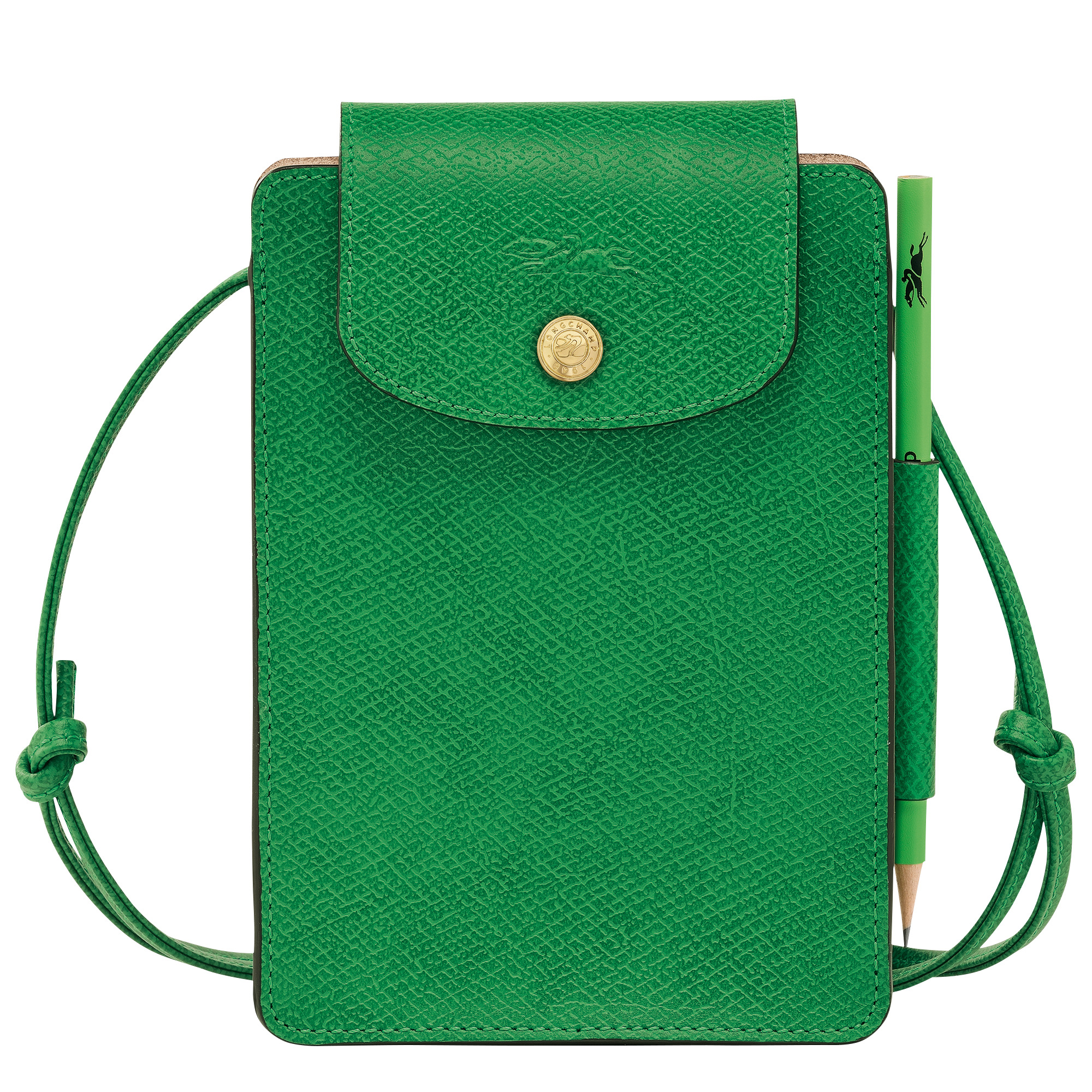 Épure XS Crossbody bag Green - Leather - 1