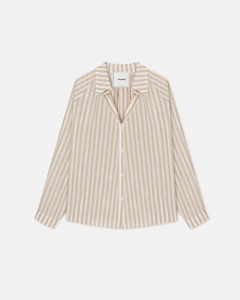Striped Linen Shirt 1