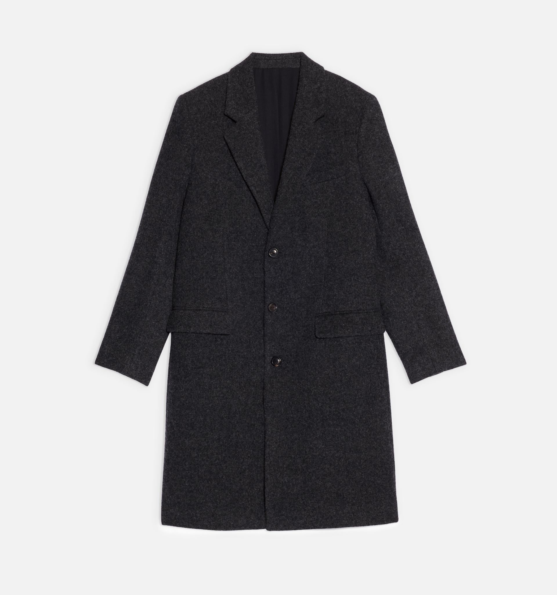 Three Buttons Coat - 2