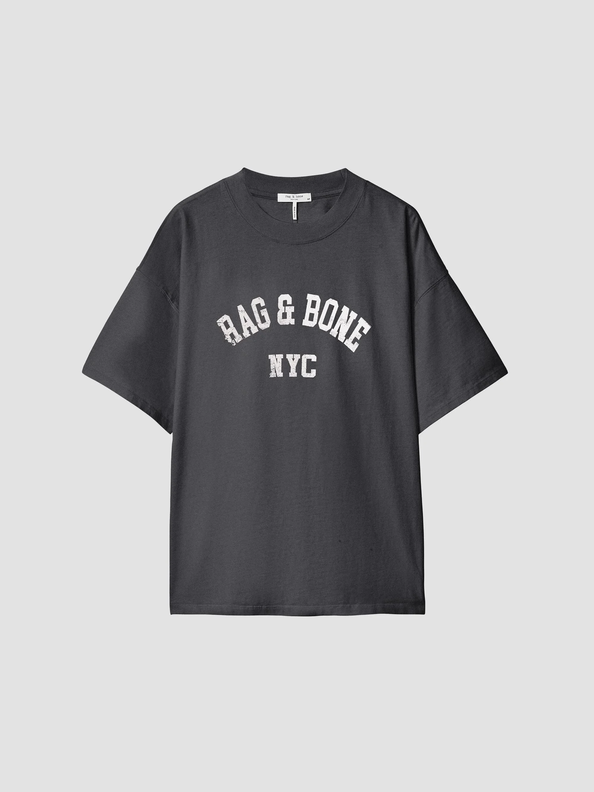 Women's University Alex Cotton T-Shirt - Black - 1