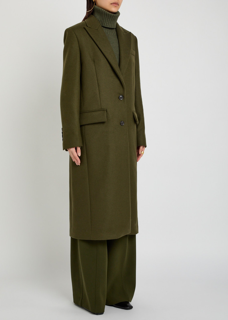 Another Tomorrow Another Tomorrow Tailored Wool Coat outlook