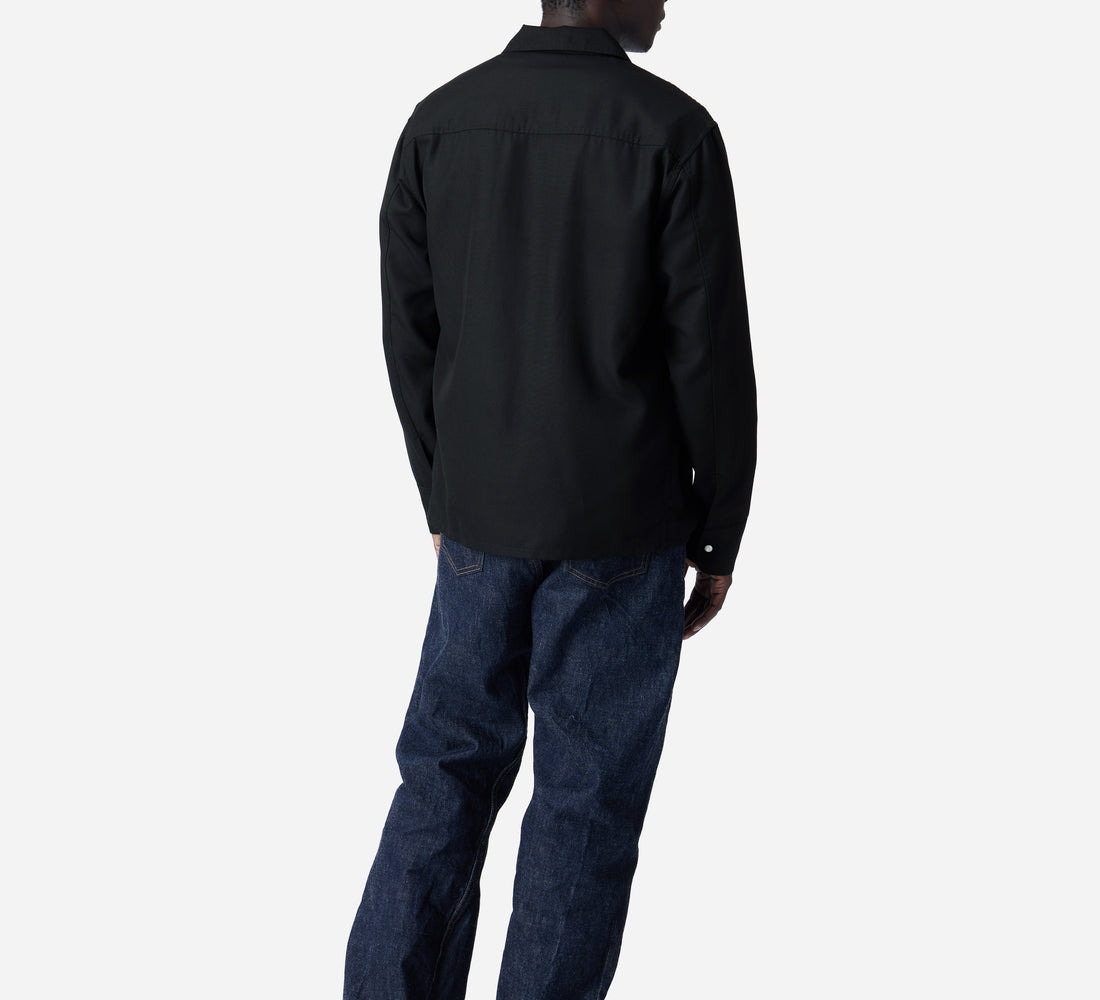 Western Overshirt - Black - 2