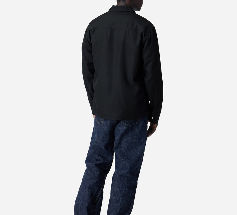 3sixteen Western Overshirt - Black outlook