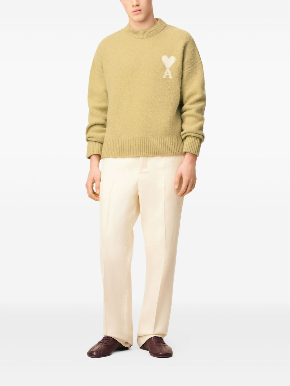Ami De Coeur crew-neck sweater - 7