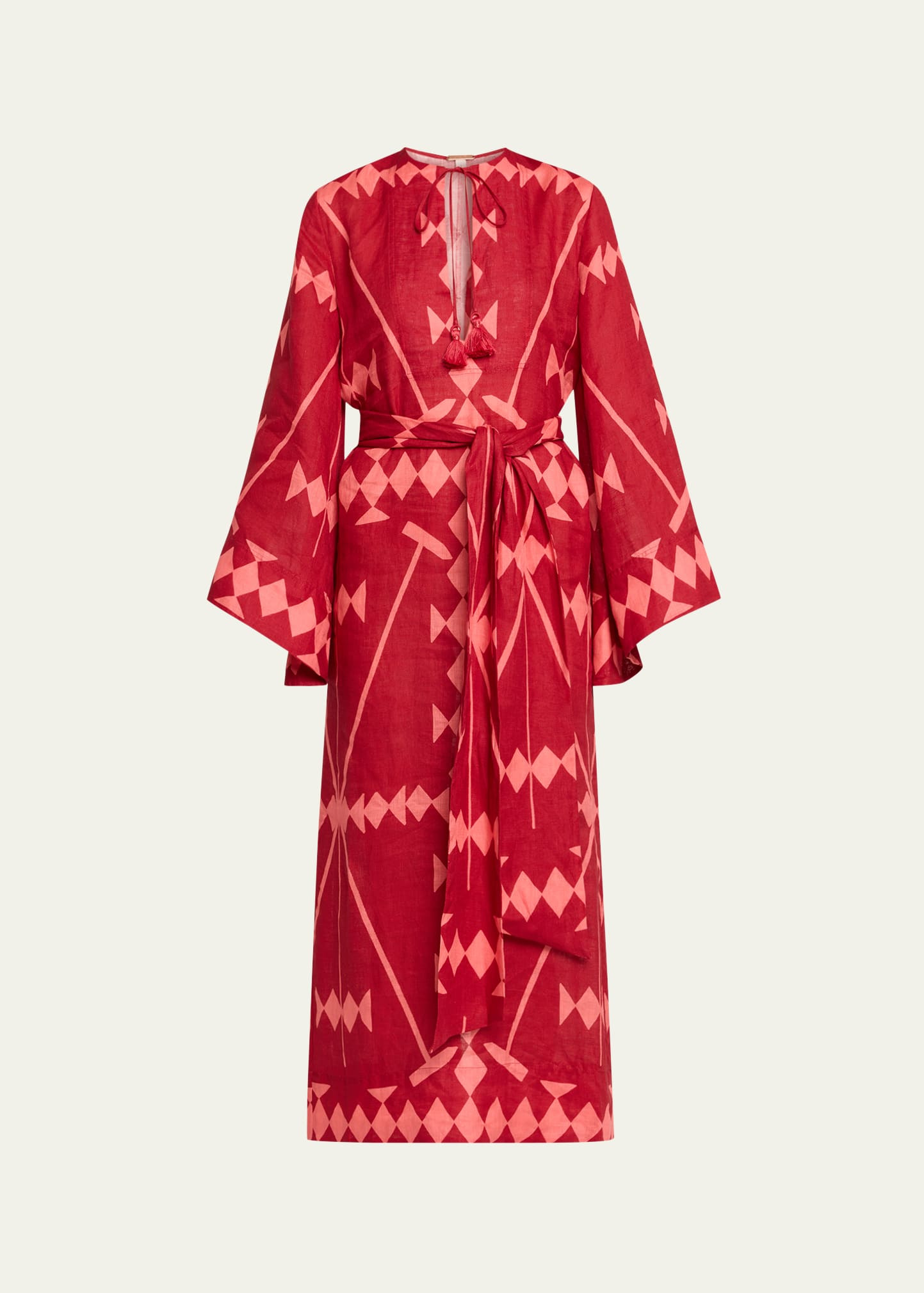 Savannah Linen Tunic Dress - 1