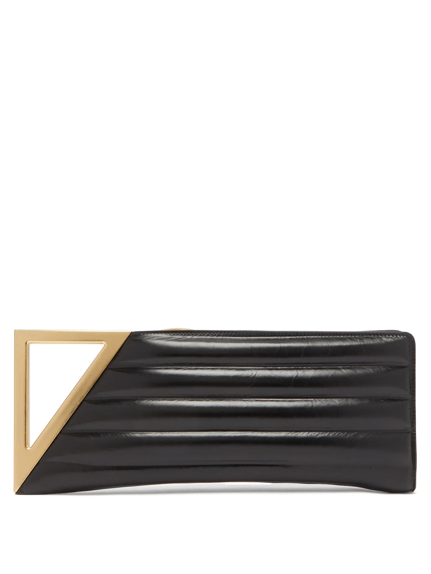 BV Rim small matelassé leather clutch - 1