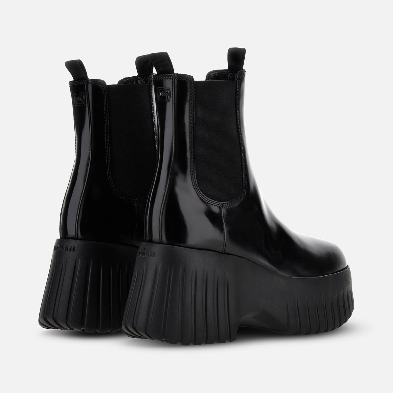 Chelsea Boots Hogan H-Stripes Black - 3