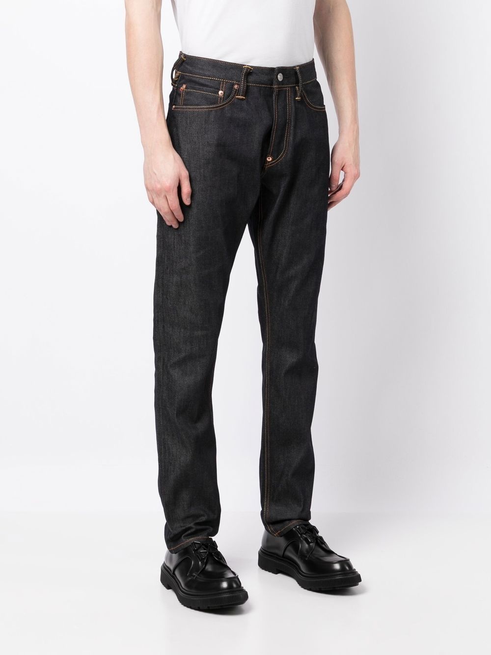 low-rise slim-cut jeans - 3