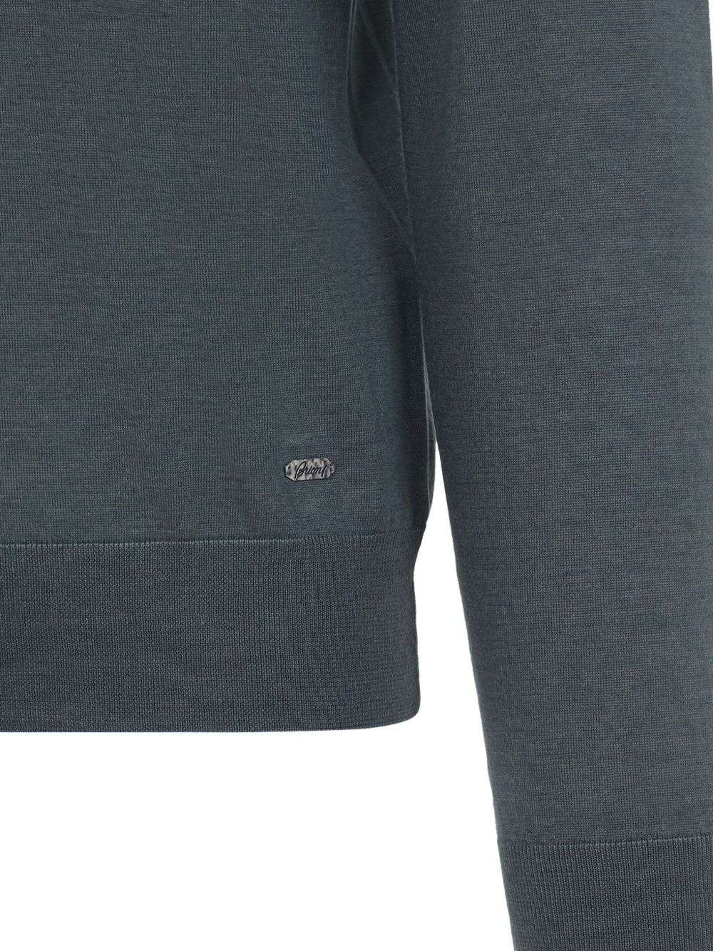 crew-neck cashmere sweater - 3