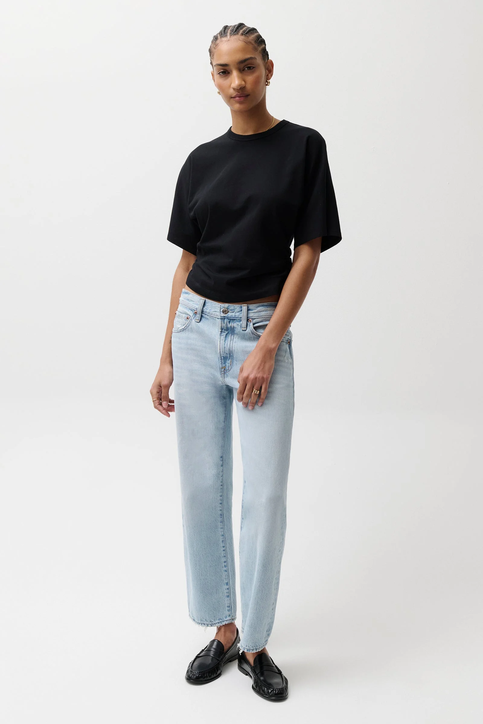 LEXI MID RISE BOWED STRAIGHT - DOLCE VITA VINTAGE - 1