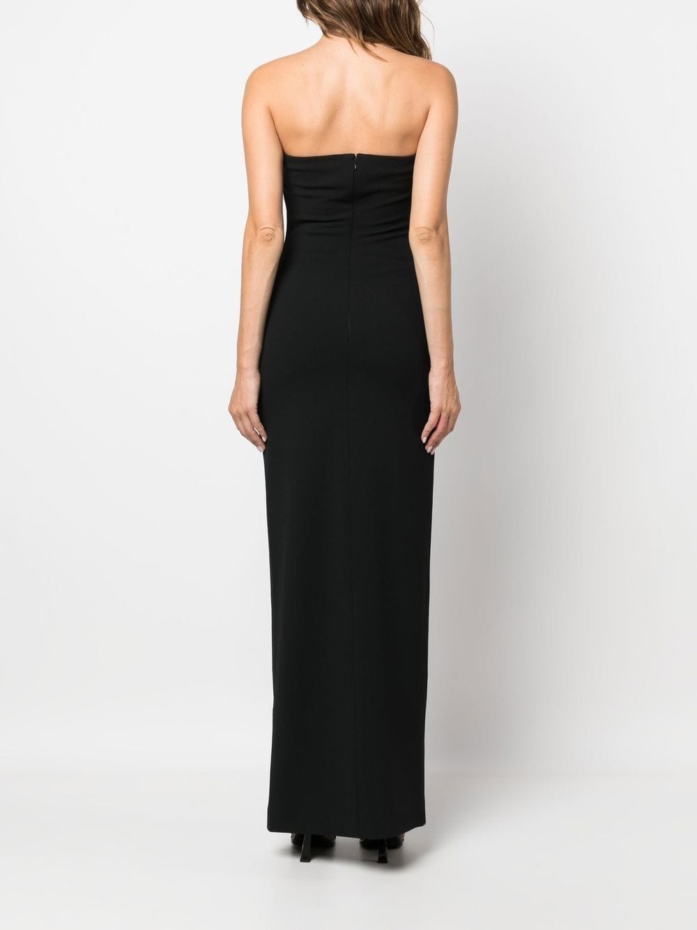 strapless maxi dress - 4
