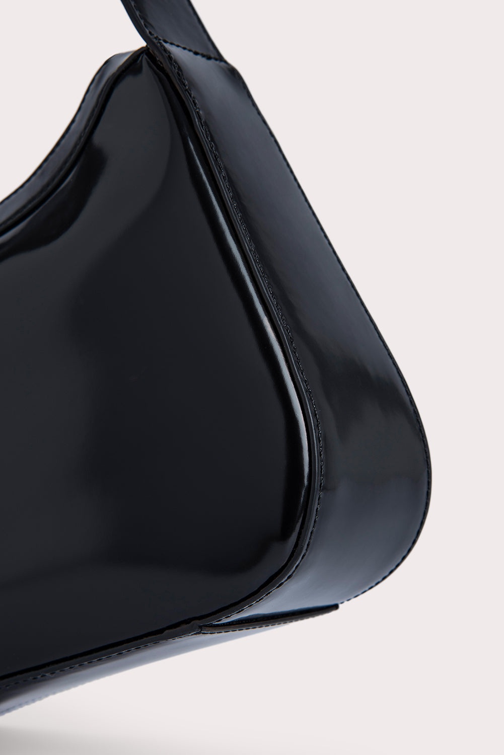Kiki Black Semi Patent Leather - 3