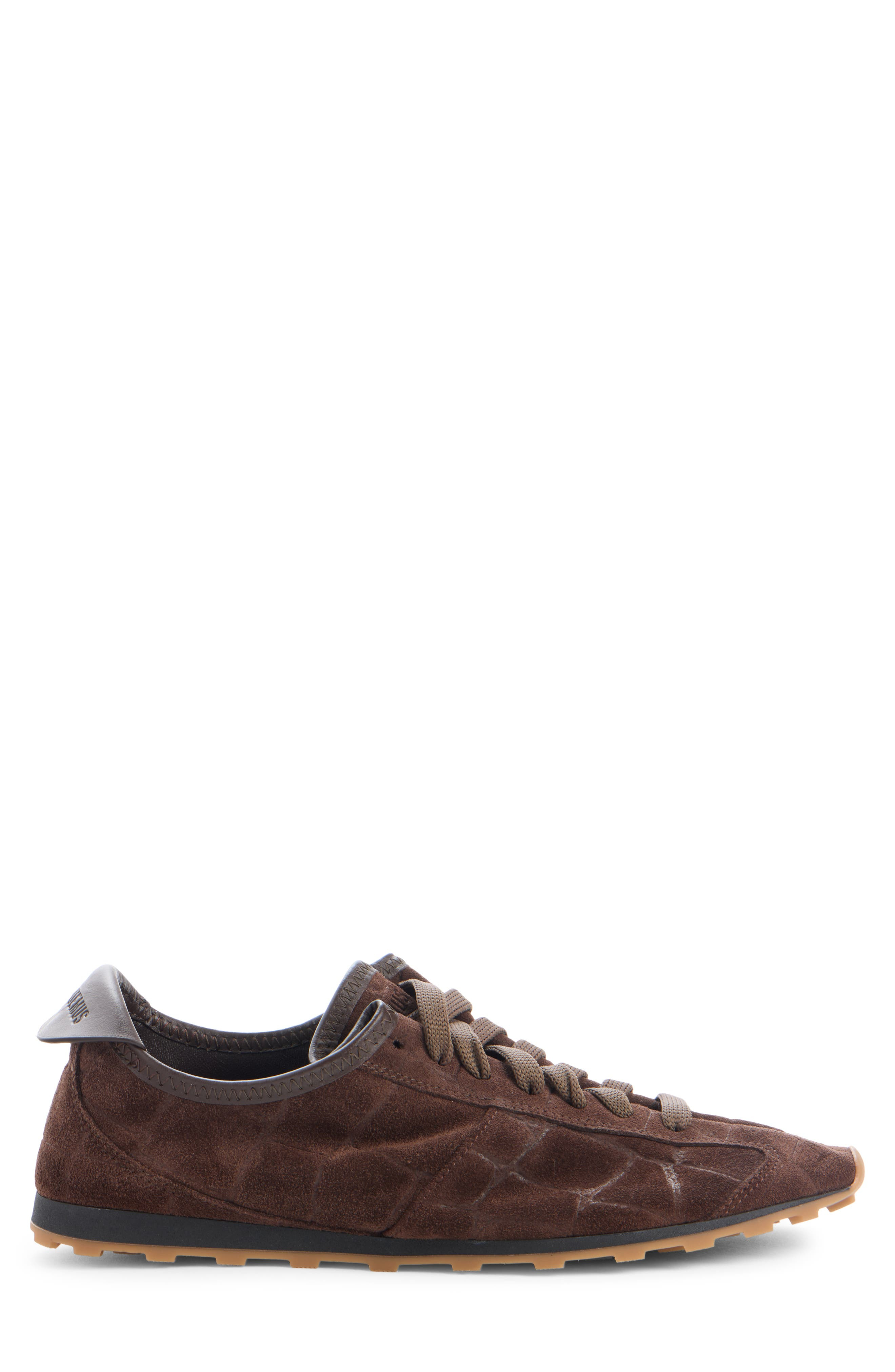 Jacquemus Les Tennis Low Top Sneaker in Dark Brown 880 at Nordstrom - 3