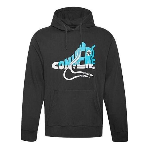 Converse Novelty Sneaker Graphic Hoodie 'Black' 10019082-A01 - 1