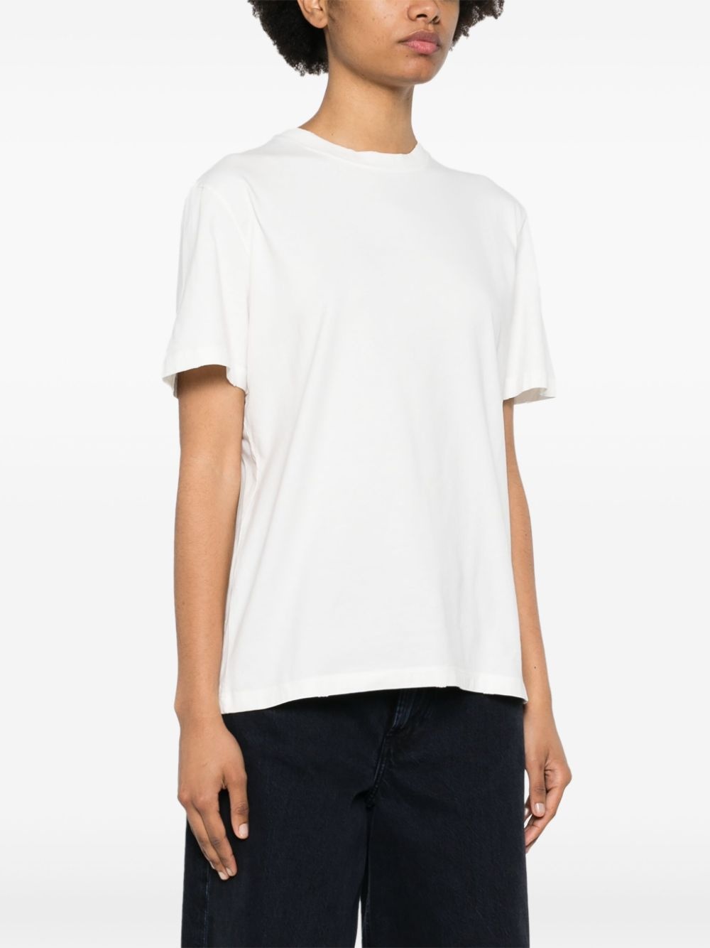 crew-neck cotton T-shirt - 3