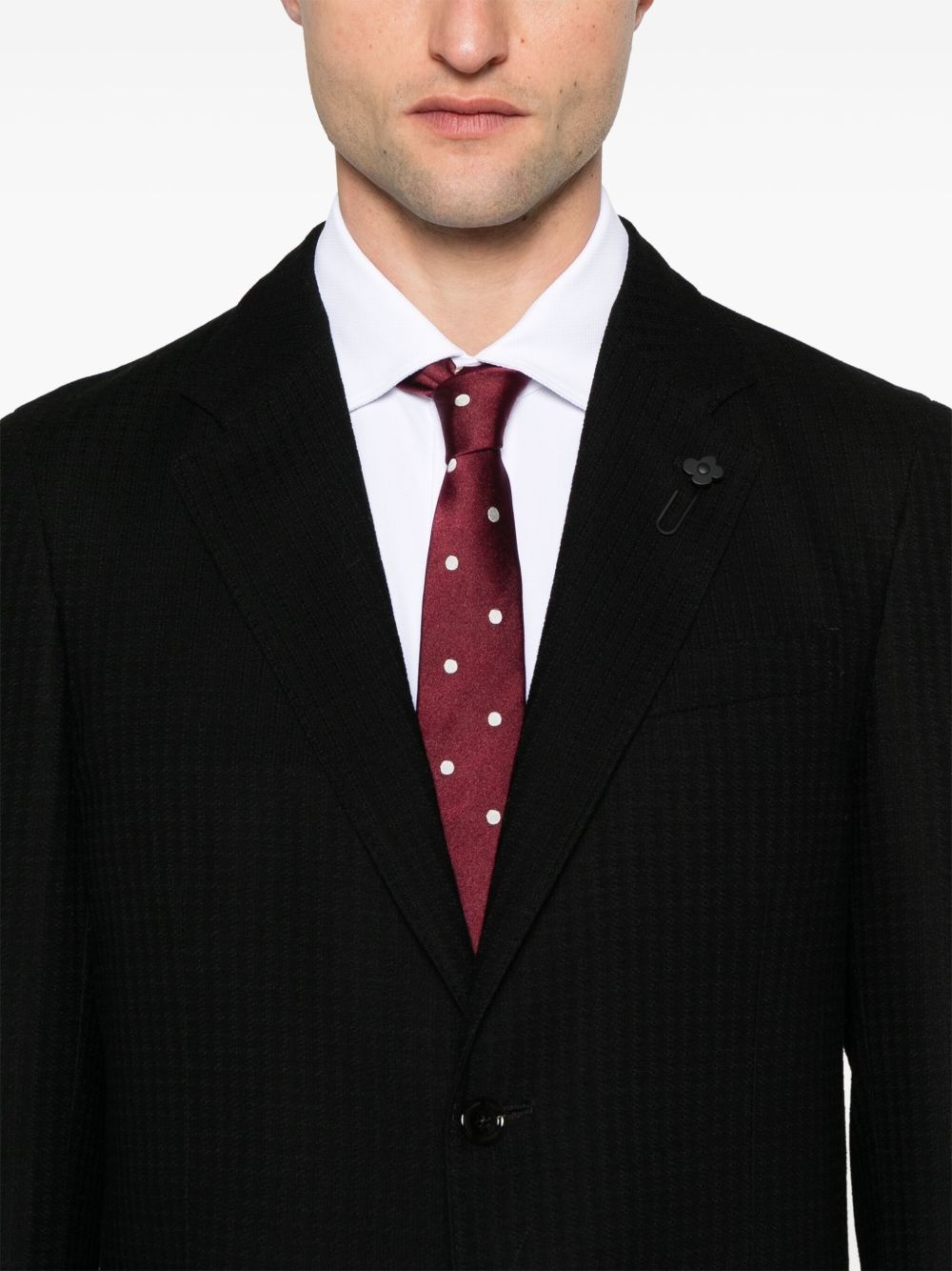 single-breasted blazer - 5