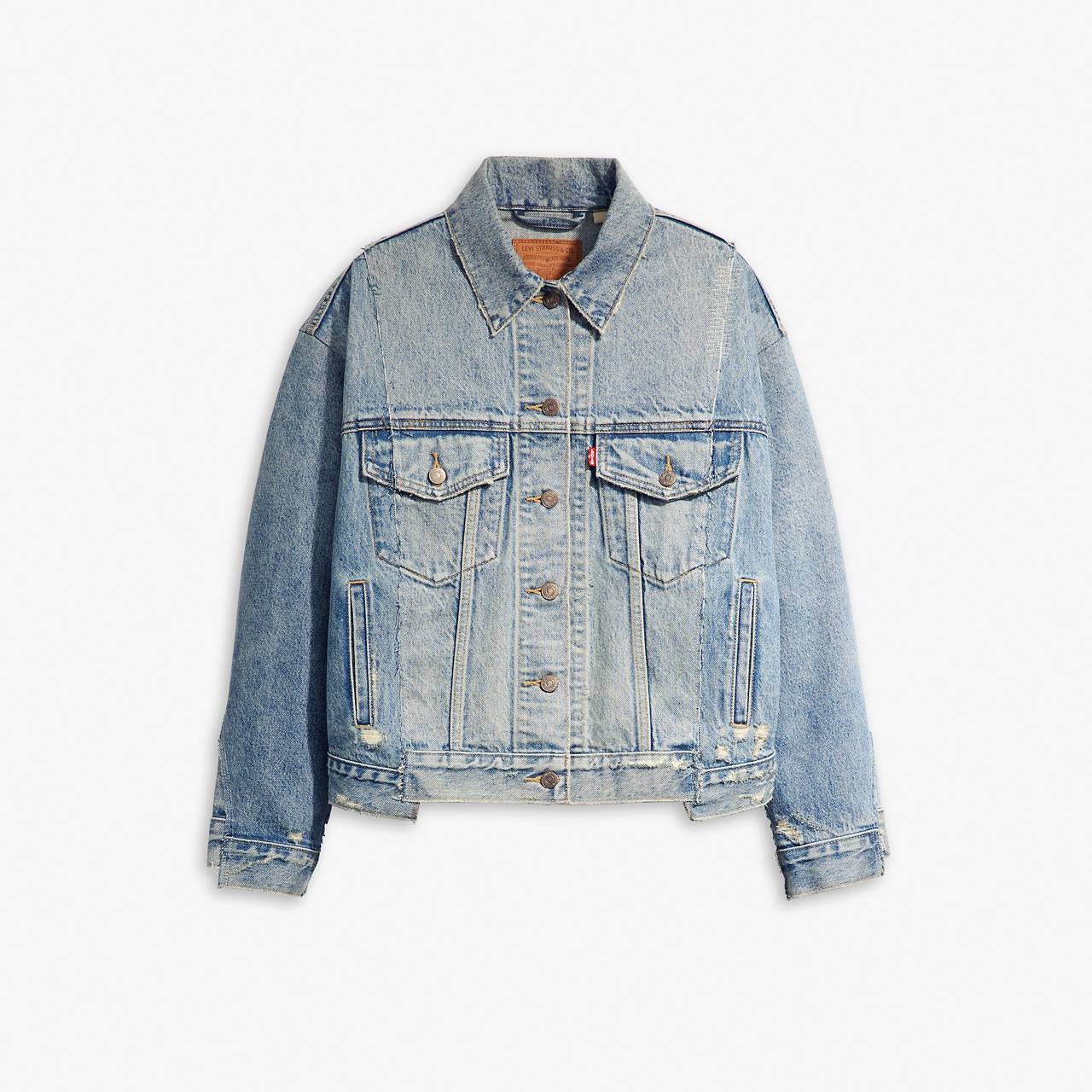 90S REPAIRED TRUCKER JACKET - 1