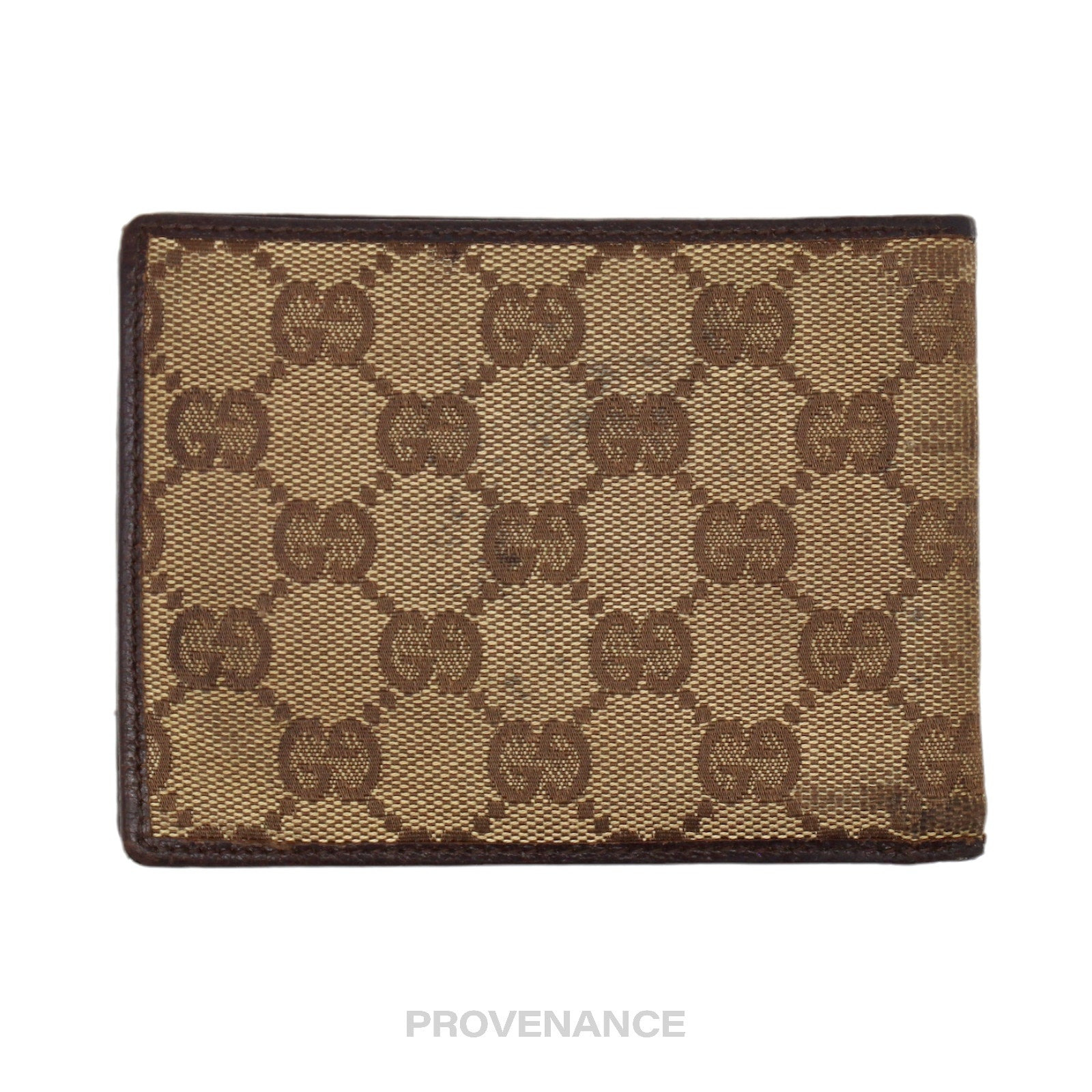 Gucci 6CC Bifold Wallet - GG Canvas Brown - 2
